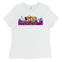 White halloween mini libbey glass Ladies Tee - BundleAndBundleShop