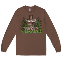 Chestnut the real gift is jesus Long Sleeve Tee - CowhideDigitalArt