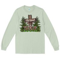 Matcha the real gift is jesus Long Sleeve Tee - CowhideDigitalArt