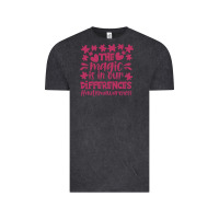 Vintage Black the magic is in our diference Vintage Tee - CowhideDigitalArt
