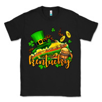 Black St. Patrick's Kentucky map Classic Tee - OliviaCreatesArt