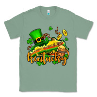 Sage St. Patrick's Kentucky map Classic Tee - OliviaCreatesArt