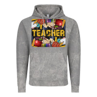 Cloud Rock Western Teacher Black And Glitter Vintage Hoodie - LillyAllenDesigns