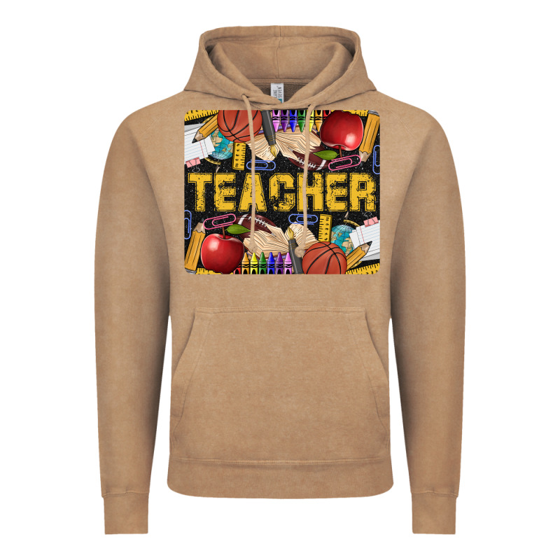 Western Teacher Black And Glitter Vintage Hoodie by LillyAllenDesigns | Teevron