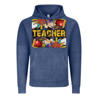 Vintage Denim Western Teacher Black And Glitter Vintage Hoodie - LillyAllenDesigns
