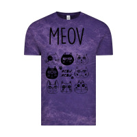 Cloud Purple Meow Vintage Tee - Bettercallsaul