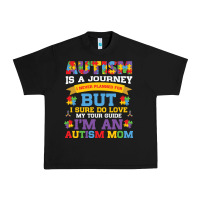 Black lil autism mom Urban Heavy Tee - CowhideDigitalArt