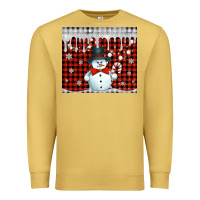 Antique Gold christmas snowman tumbler Premium Sweatshirt - Jasminsmagicworld