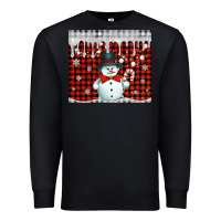 Black christmas snowman tumbler Premium Sweatshirt - Jasminsmagicworld