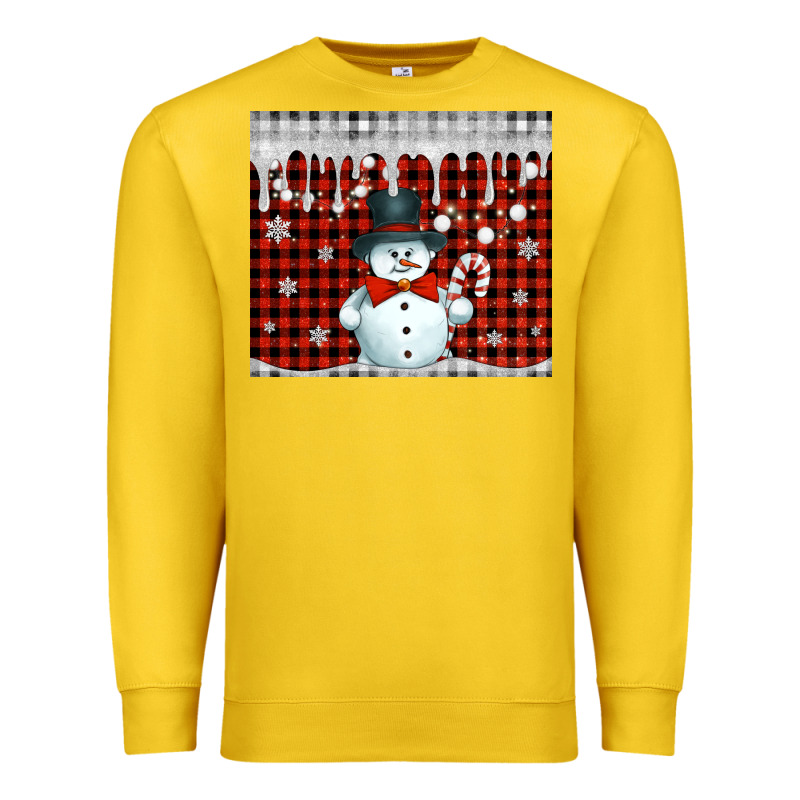 Christmas Snowman Tumbler Premium Sweatshirt by Jasminsmagicworld | Teevron