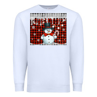 White christmas snowman tumbler Premium Sweatshirt - Jasminsmagicworld