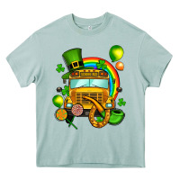 Arona St. Patrick's school bus Heavy Core Tee - OliviaCreatesArt