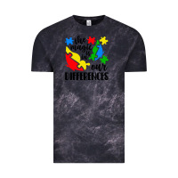 Cloud Black the magic is in our differences Vintage Tee - CowhideDigitalArt