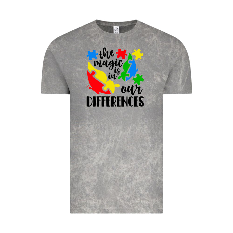 The Magic Is In Our Differences Vintage Tee by CowhideDigitalArt | Teevron
