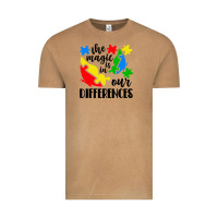 Vintage Camel the magic is in our differences Vintage Tee - CowhideDigitalArt