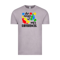 Vintage Zinc the magic is in our differences Vintage Tee - CowhideDigitalArt