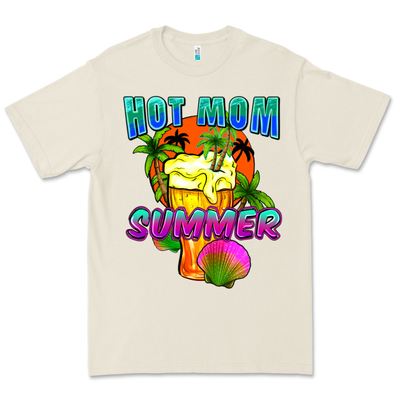 Hot Mom Summer Mother's Day Premium Tee by FaDigitalArtStudio | Teevron