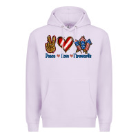 Lilac Peace Love Fireworks Premium Hoodie - Jasminsmagicworld