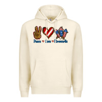 Tofu Peace Love Fireworks Premium Hoodie - Jasminsmagicworld
