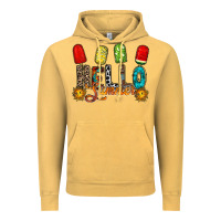 Vintage Mustard hello summer Vintage Hoodie - RacoonDesign