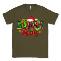 Army Green christmas fancy claus Classic Tee - FaDigitalArtStudio