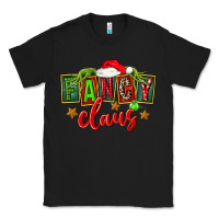 Black christmas fancy claus Classic Tee - FaDigitalArtStudio