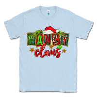 Dusty Blue christmas fancy claus Classic Tee - FaDigitalArtStudio