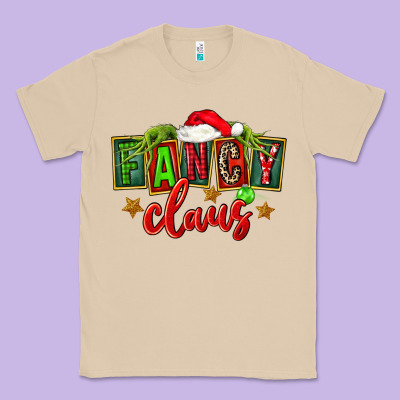Christmas Fancy Claus Classic Tee Designed By Fadigitalartstudio