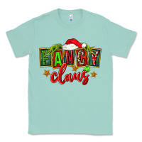 Seafoam christmas fancy claus Classic Tee - FaDigitalArtStudio