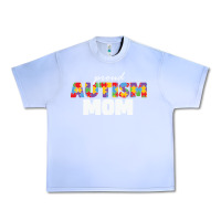 Grape Ice LIL Autism Mom Urban Heavy Tee - CowhideDigitalArt