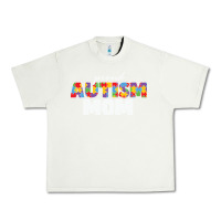 Pistachio LIL Autism Mom Urban Heavy Tee - CowhideDigitalArt