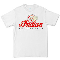 White motorcycle racing indian Premium Tee - linhVisuals