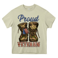 Mossy proud veteran camo shoes Heavy Core Tee - Jasminsmagicworld