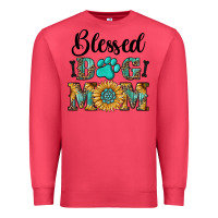 Cardinal Blessed dog mom Premium Sweatshirt - RanaPortraitStore