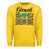 Lemon Blessed dog mom Premium Sweatshirt - RanaPortraitStore