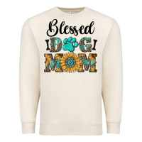 Sandshell Blessed dog mom Premium Sweatshirt - RanaPortraitStore