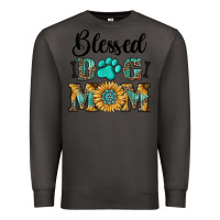 Smoke Blessed dog mom Premium Sweatshirt - RanaPortraitStore