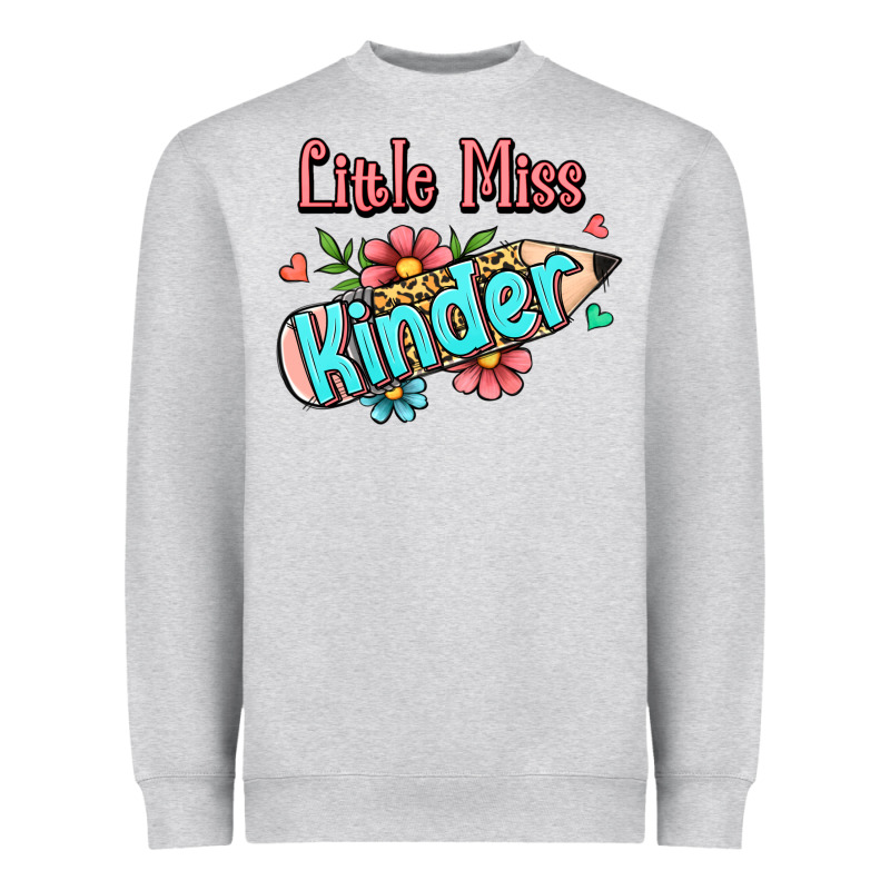 Little Miss Kindergarten Heavyweight Sweatshirt by Jasminsmagicworld | Teevron