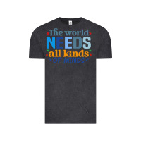 The World Needs All Kinds Of Minds Vintage Tee | Teevron