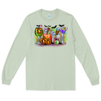 Matcha halloween Long Sleeve Tee - CowhideDigitalArt