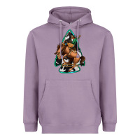 Lavender bucking bronco arrowhead Heavyweight Hoodie - Jasminsmagicworld