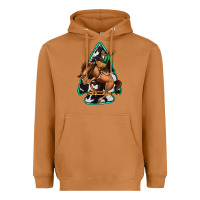 Meerkat bucking bronco arrowhead Heavyweight Hoodie - Jasminsmagicworld