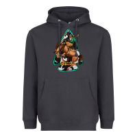 Smoke bucking bronco arrowhead Heavyweight Hoodie - Jasminsmagicworld