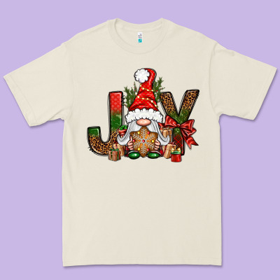 Joy Christmas With Gnome Bbs Premium Tee Designed By Bundleandbundleshop