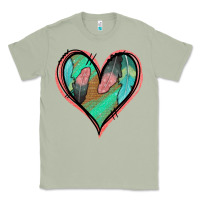 Matcha Feather Heart Classic Tee - Jasminsmagicworld