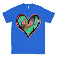 True Royal Feather Heart Classic Tee - Jasminsmagicworld