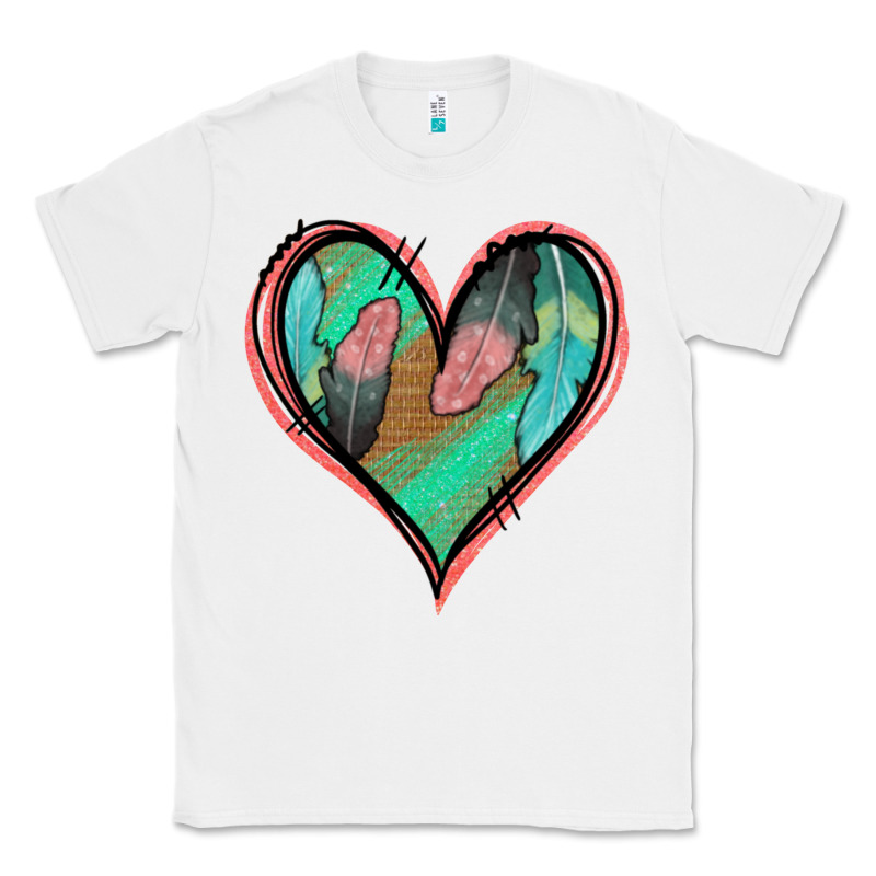 Feather Heart Classic Tee by Jasminsmagicworld | Teevron