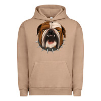 Pigment Burro Bulldog Urban Hoodie - Jasminsmagicworld