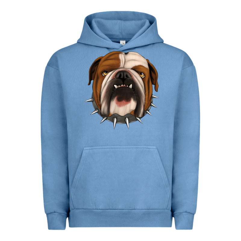 Bulldog Urban Hoodie by Jasminsmagicworld | Teevron