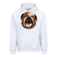 White Bulldog Urban Hoodie - Jasminsmagicworld